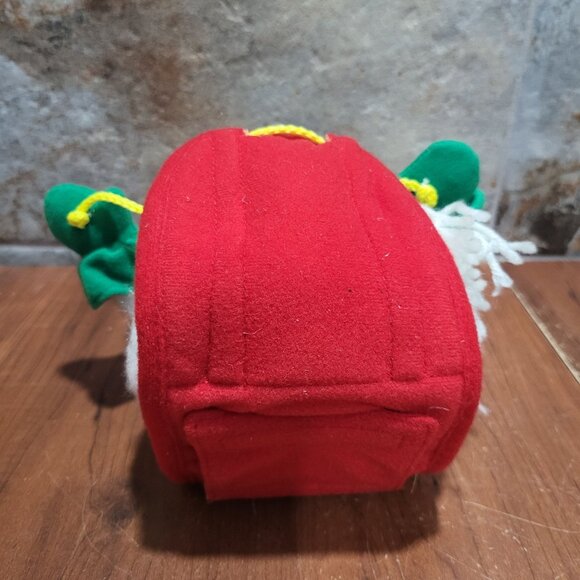 Animated Sledding Snowman Plush Singing Santa Claus Is Coming To Town - Picture 4 of 13